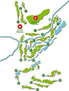 Amendoeira Faldo Course map