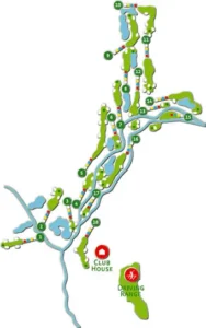 Amendoeira O'Connor Jnr Golf Course map