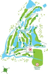 Salgados Golf Course map