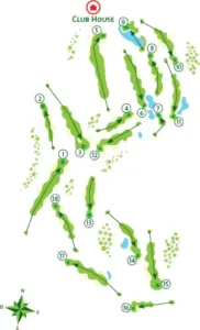 Vale Do Lobo Royal Course map