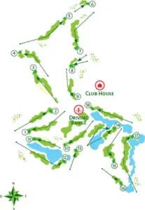 Victoria Golf Course maps