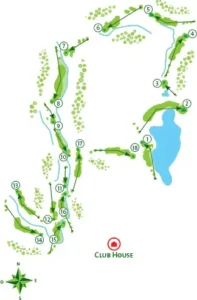 Alamos Golf Course layout