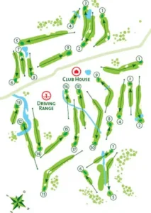 Penina Championship Golf Course layout